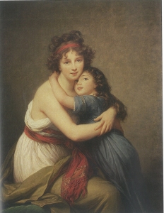 Madame Vigee-Lebrun and Her Daughter